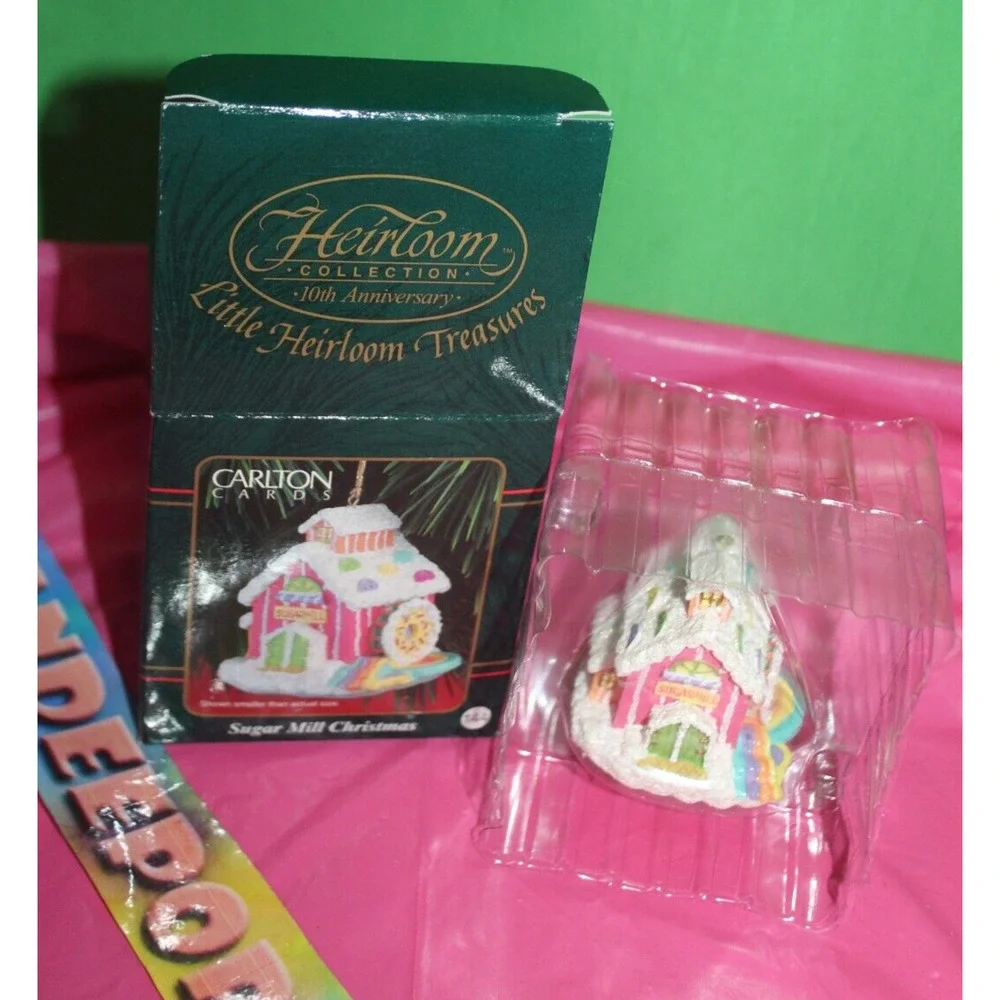 Carlton Heirloom Little Treasures Sugar Mill Christmas Holiday Ornament 144